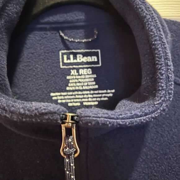L.L. Bean Zip Up Fleece Sweater Jacket - Picture 7 of 7